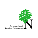 The image shows the logo of the Bundesverband Naturkost Naturwaren, which combines a green, stylised tree or leaf design with the letter