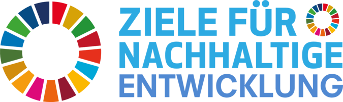 The image shows the logo for the 2030 Agenda for Sustainable Development, with the slogan ‘Sustainable Development Goals’.