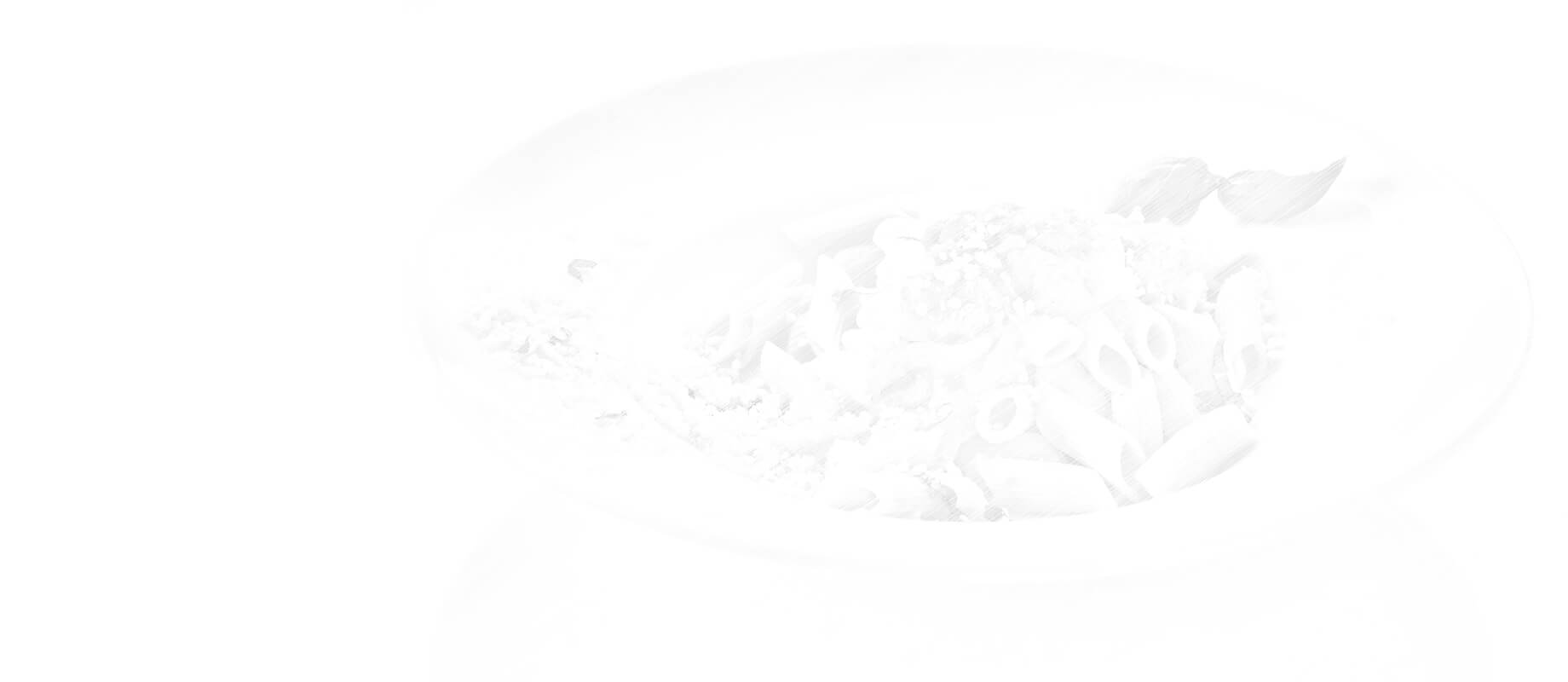 The image presents a bowl of artisanal pasta or noodle dish, expertly crafted using certified organic ingredients and the time-honored techniques of Allgäu cheesemaking.