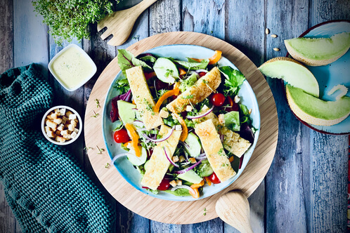 Recipe: Grilled Cheese Salad by ‘die frau am grill’