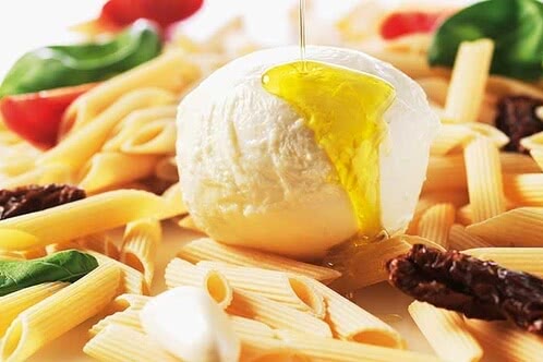 Penne with Mozzarella Recipe
